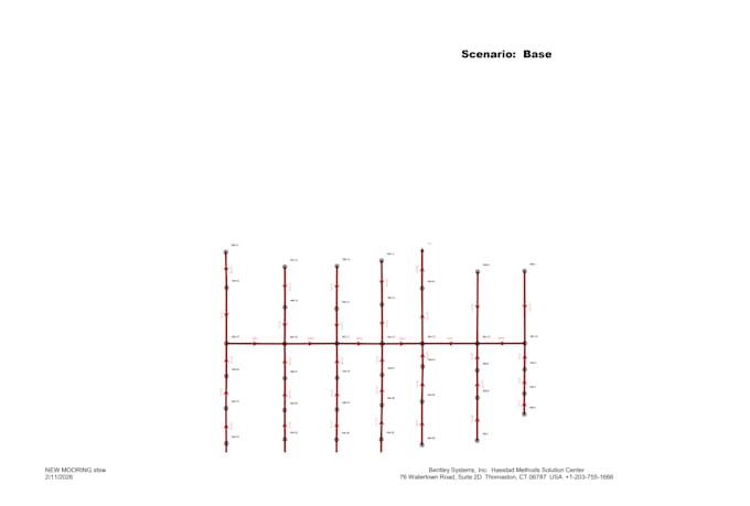do hydraulic design, drawing for sewer network